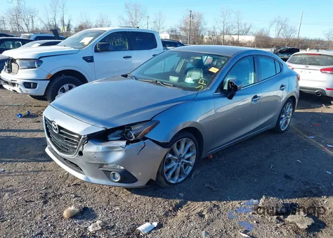 2014 Mazda Mazda3 S Touring z USA, uszkodzony, nr VIN JM1BM1V34E1129379
